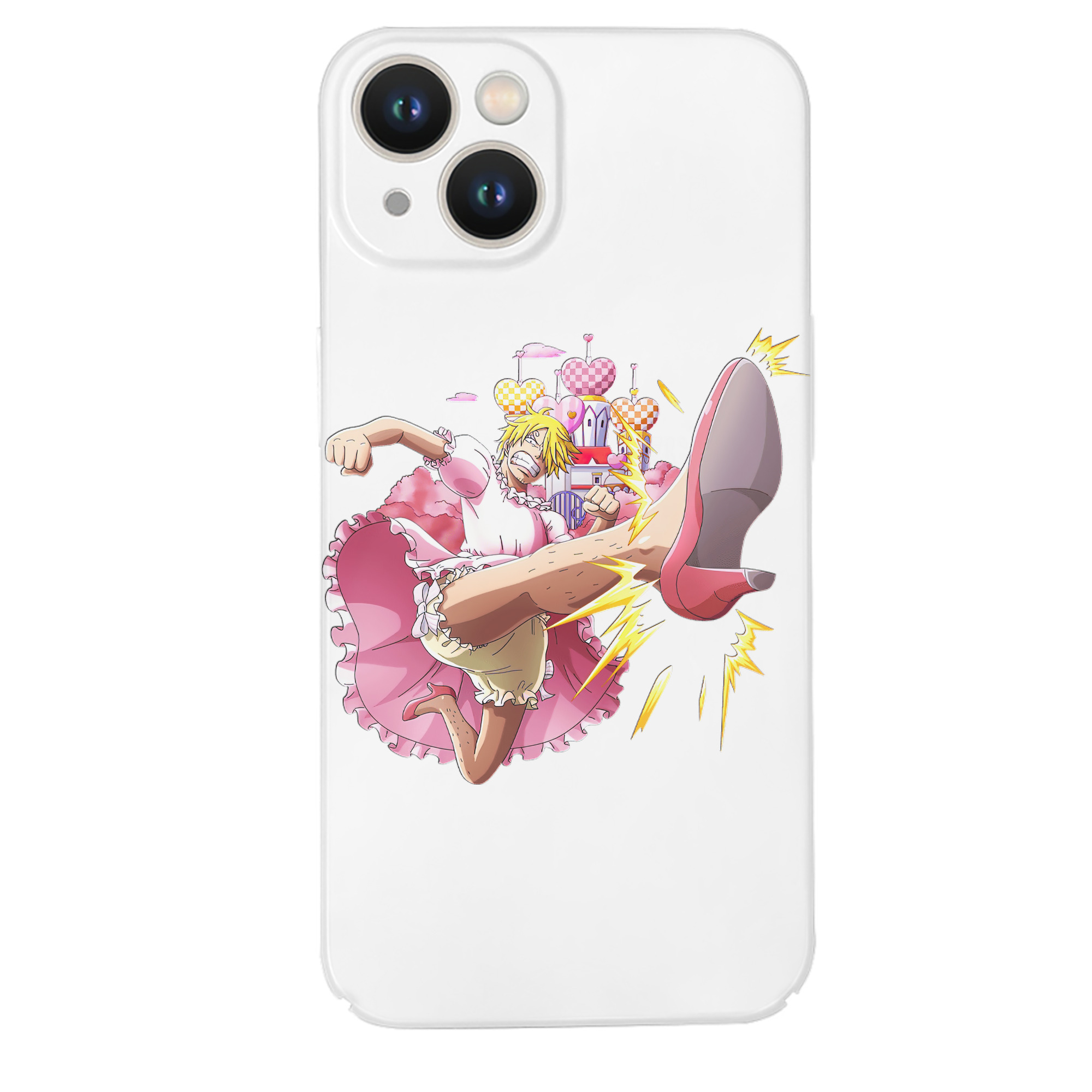 （画像用） ワンピース サンジ ONE PIECE Sanji 【iPhone 14シリーズ対応】ハードケース